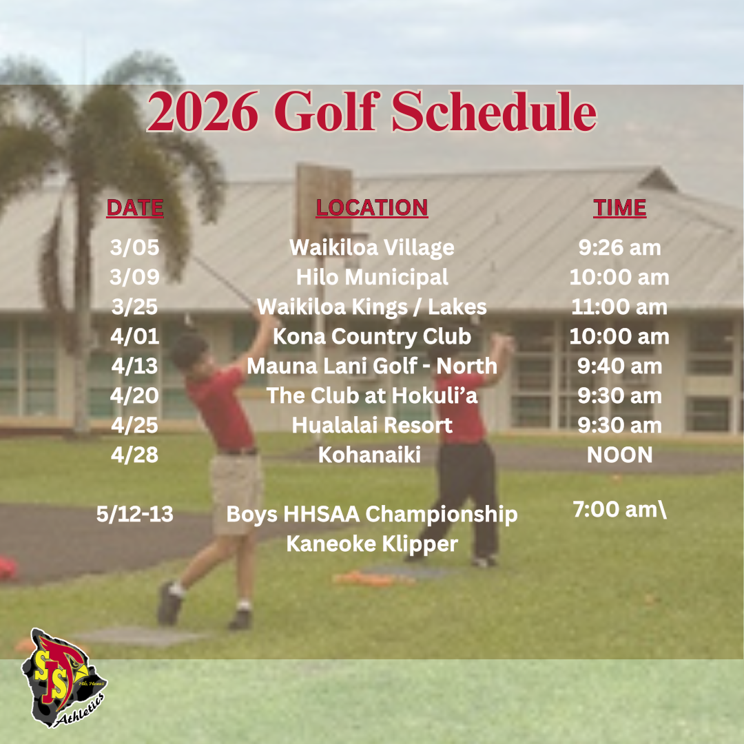 St. Joseph High School > Athletics > Sport Schedules > Spring Sports > Golf